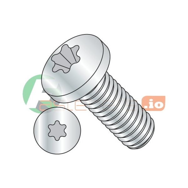 Newport Fasteners #6-32 x 2 in Torx Pan Machine Screw, Zinc Plated Steel, 3000 PK 431813 - main